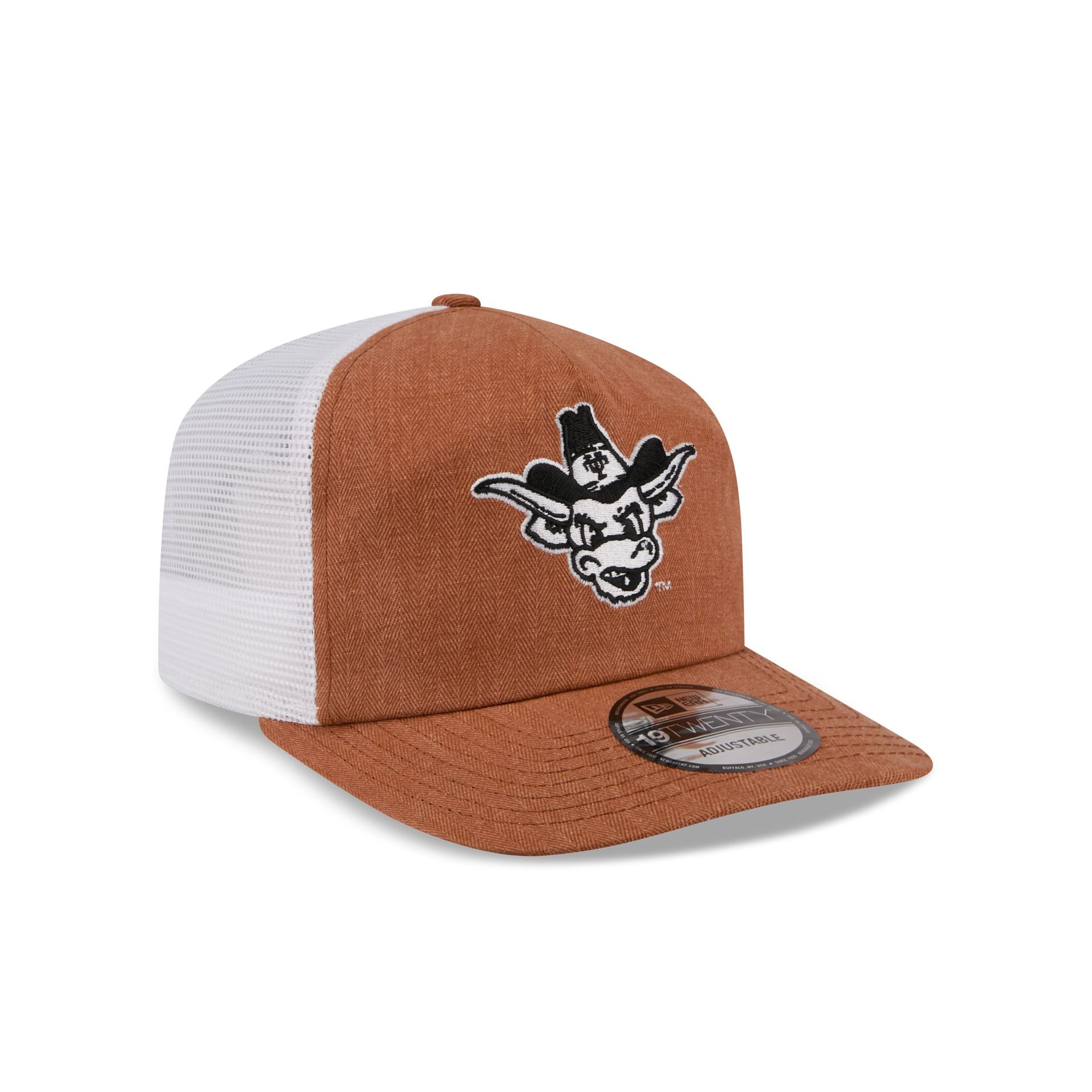 Texas Longhorns Herringbone Team Colors 19TWENTY Trucker Hat