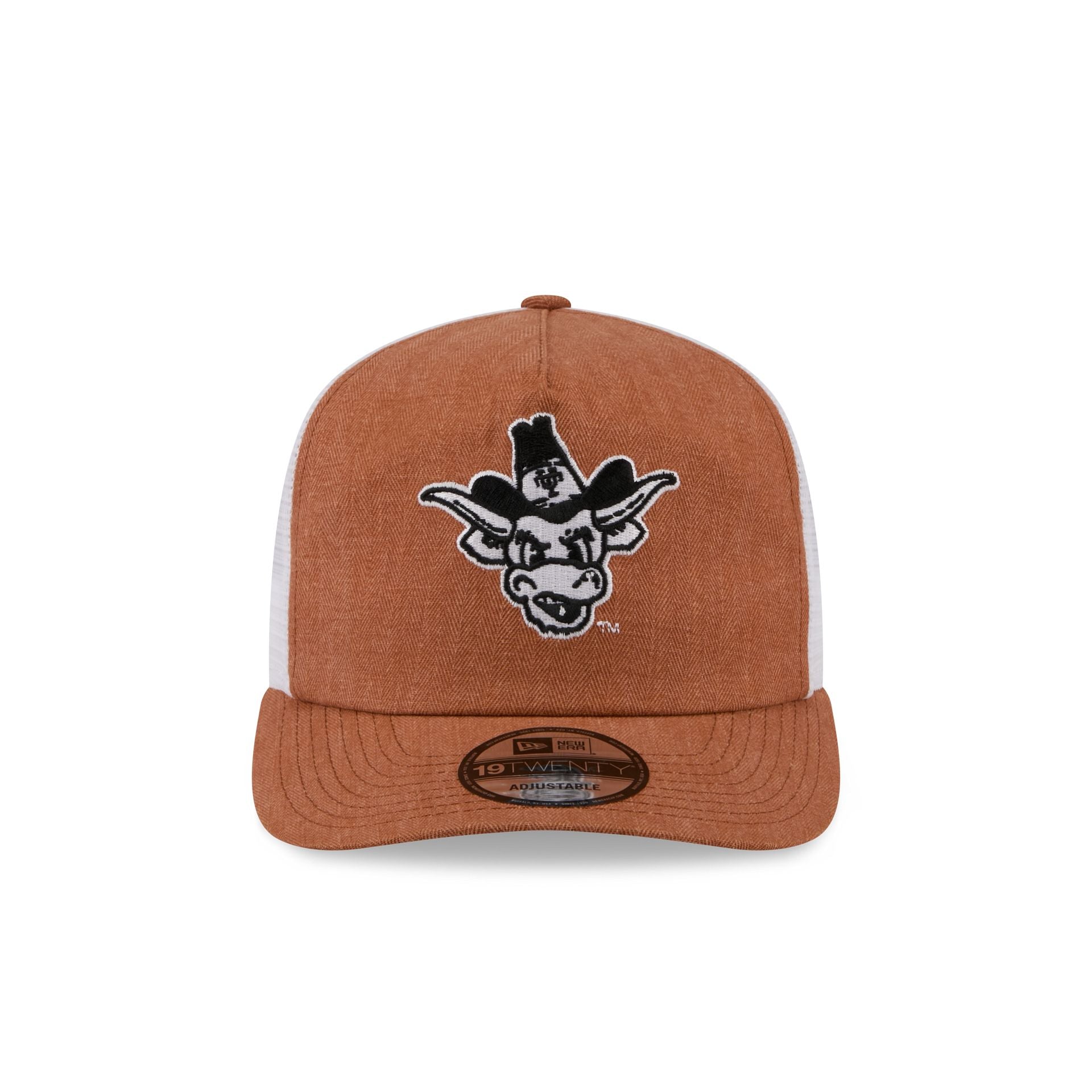 Texas Longhorns Herringbone Team Colors 19TWENTY Trucker Hat