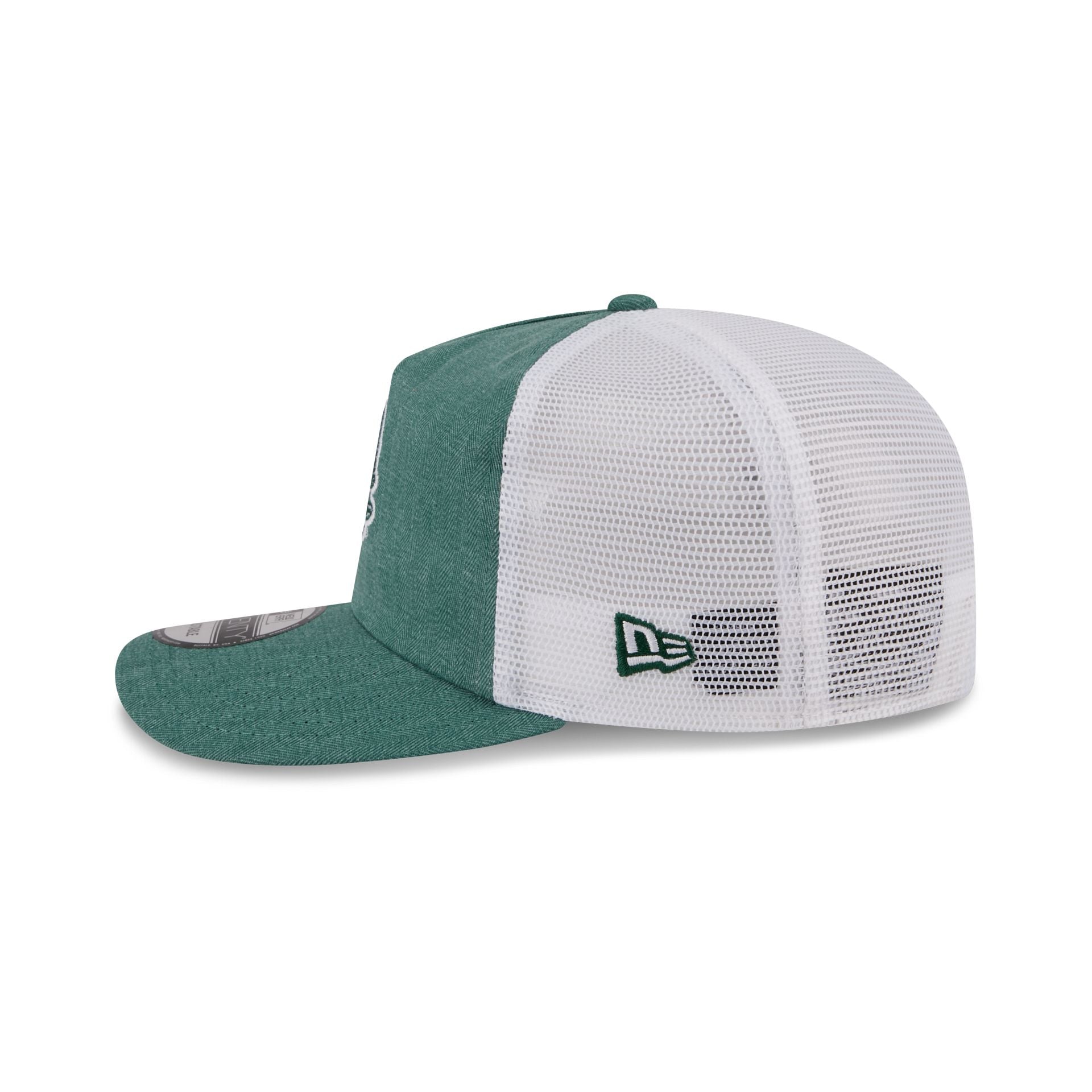 Michigan State Spartans Herringbone Team Colors 19TWENTY Trucker Hat