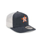 Houston Astros Herringbone Team Colors 19TWENTY Trucker Hat