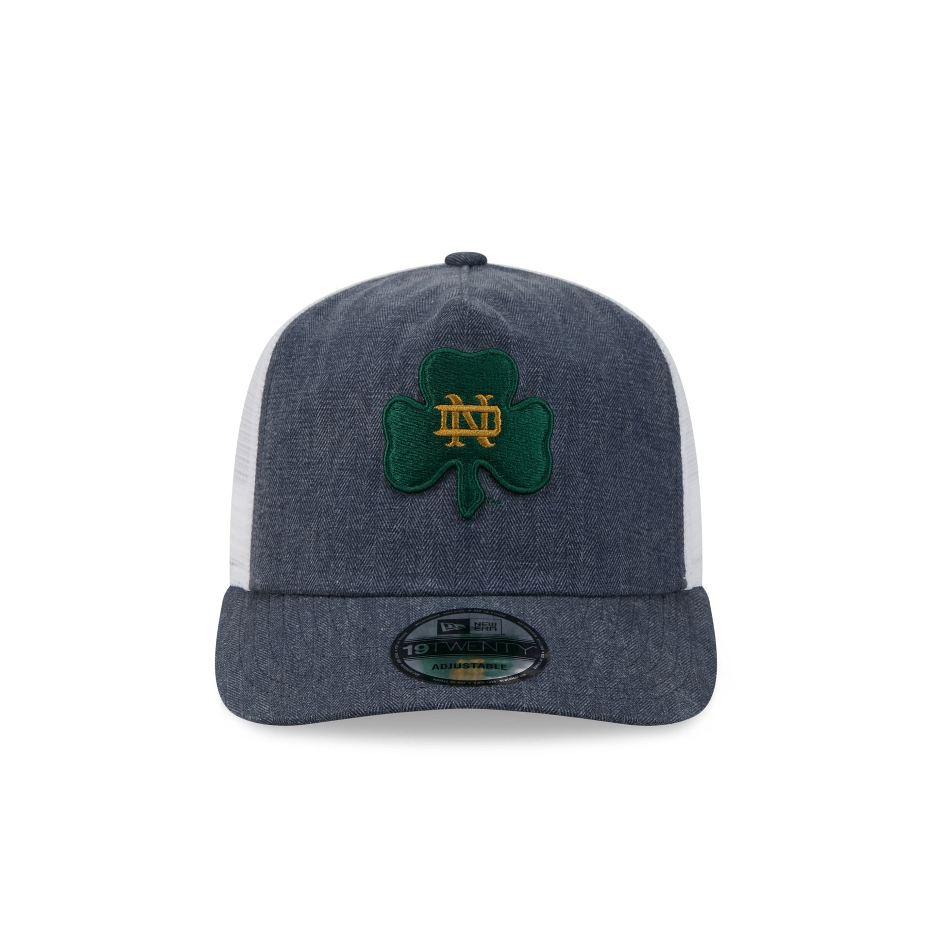 Notre Dame Fighting Irish Herringbone Team Colors 19TWENTY Trucker Hat