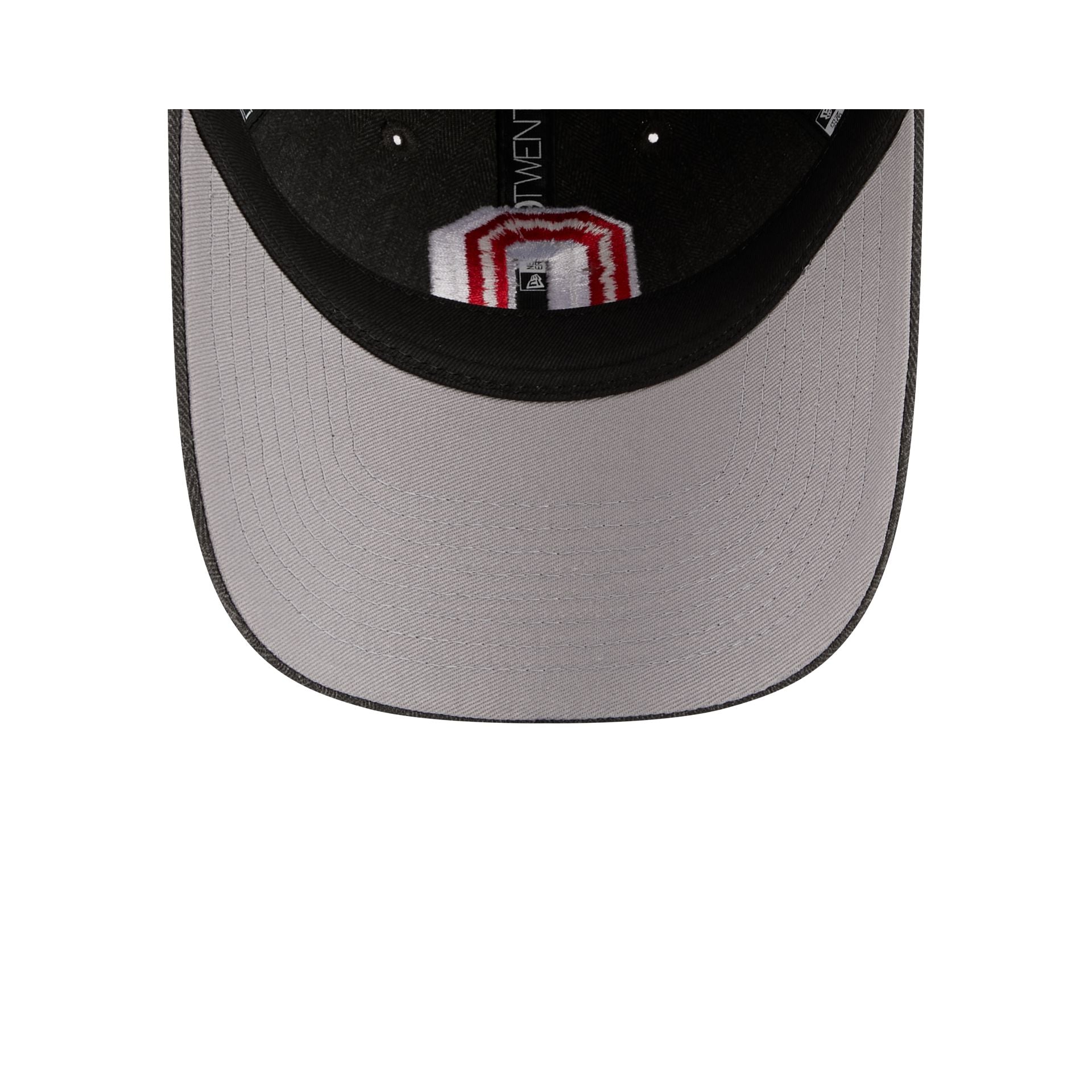 Ohio State Buckeyes Herringbone Team Colors 9TWENTY Adjustable Hat