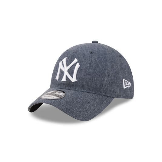 New York Yankees Herringbone Team Colors 9TWENTY Adjustable Hat - New Era Cap