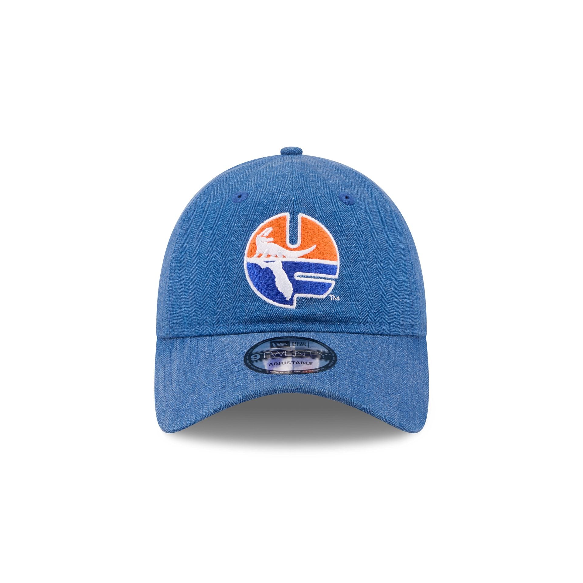 Florida Gators Herringbone Team Colors 9TWENTY Adjustable Hat