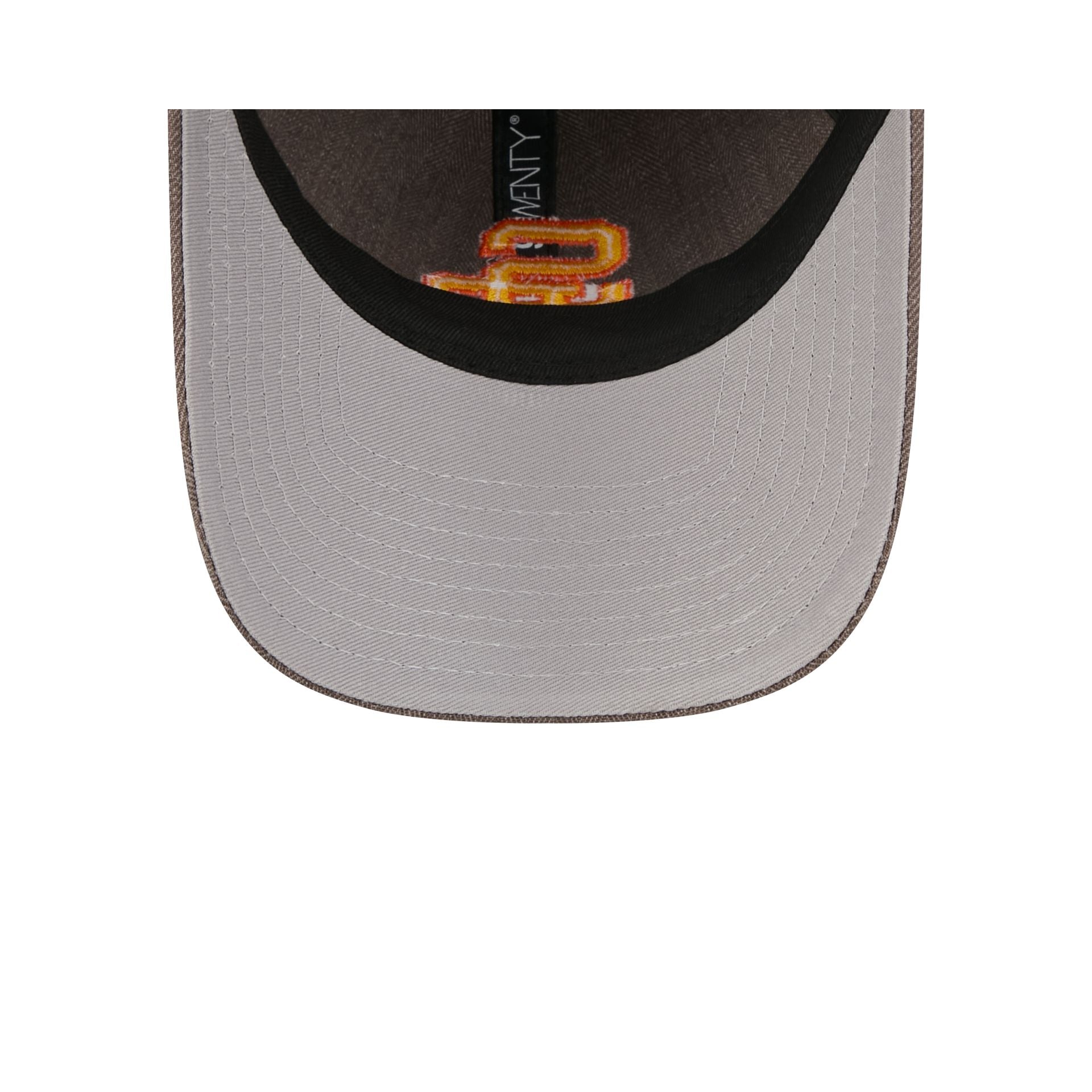 San Diego Padres Herringbone Team Colors 9TWENTY Adjustable Hat