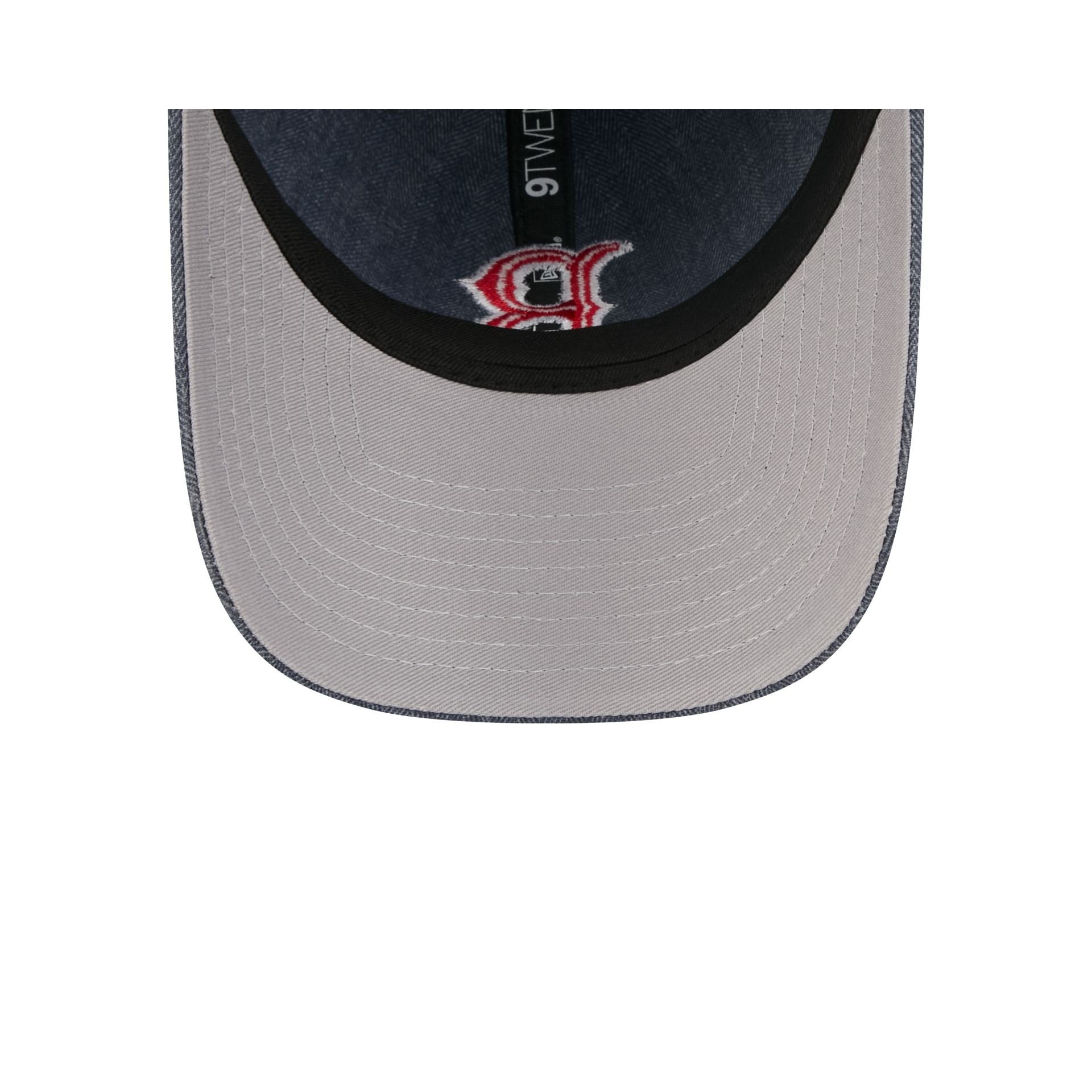 Boston Red Sox Herringbone Team Colors 9TWENTY Adjustable Hat