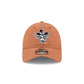 Texas Longhorns Herringbone Team Colors 9TWENTY Adjustable Hat
