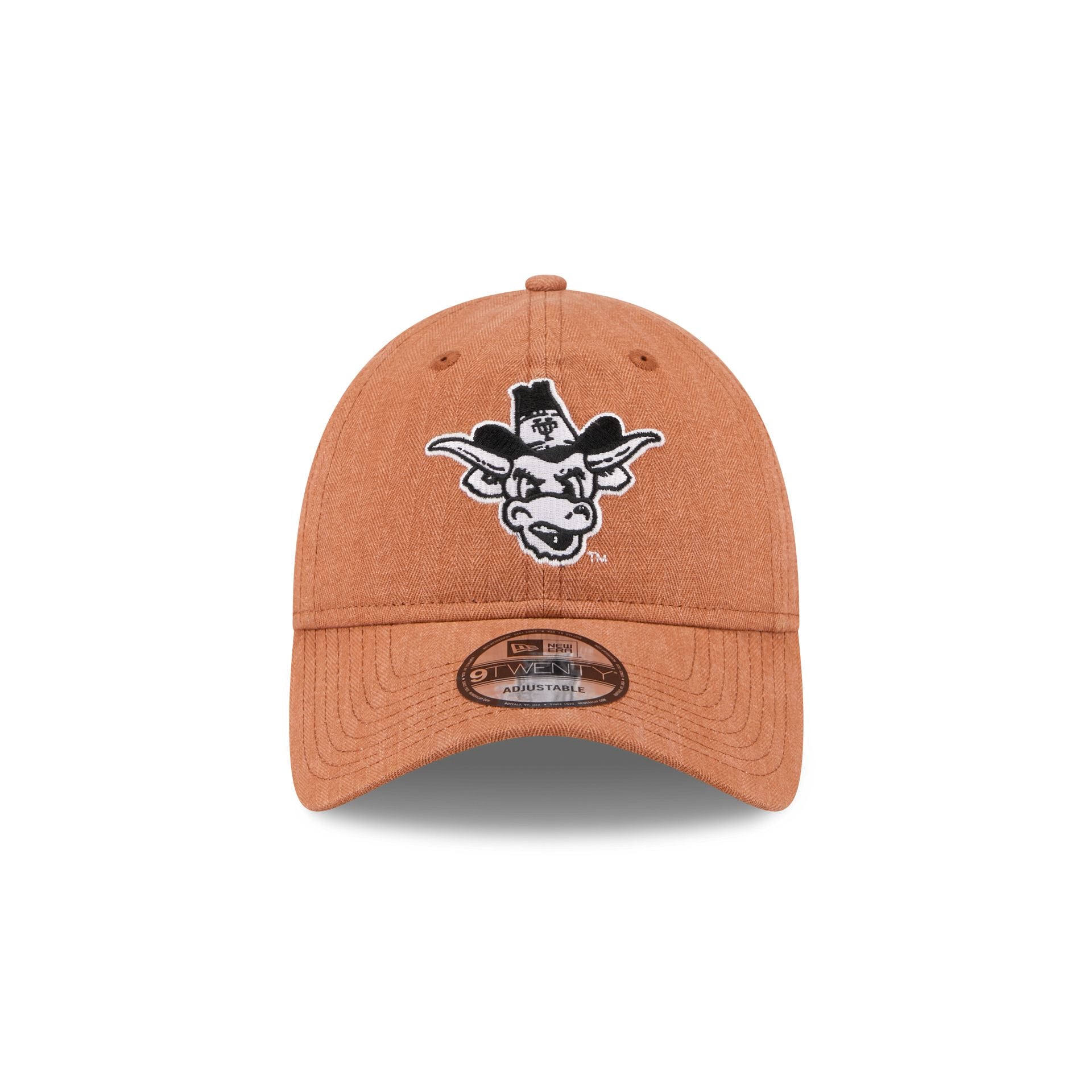 Texas Longhorns Herringbone Team Colors 9TWENTY Adjustable Hat