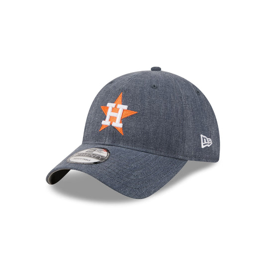 Houston Astros Herringbone Team Colors 9TWENTY Adjustable Hat - New Era Cap