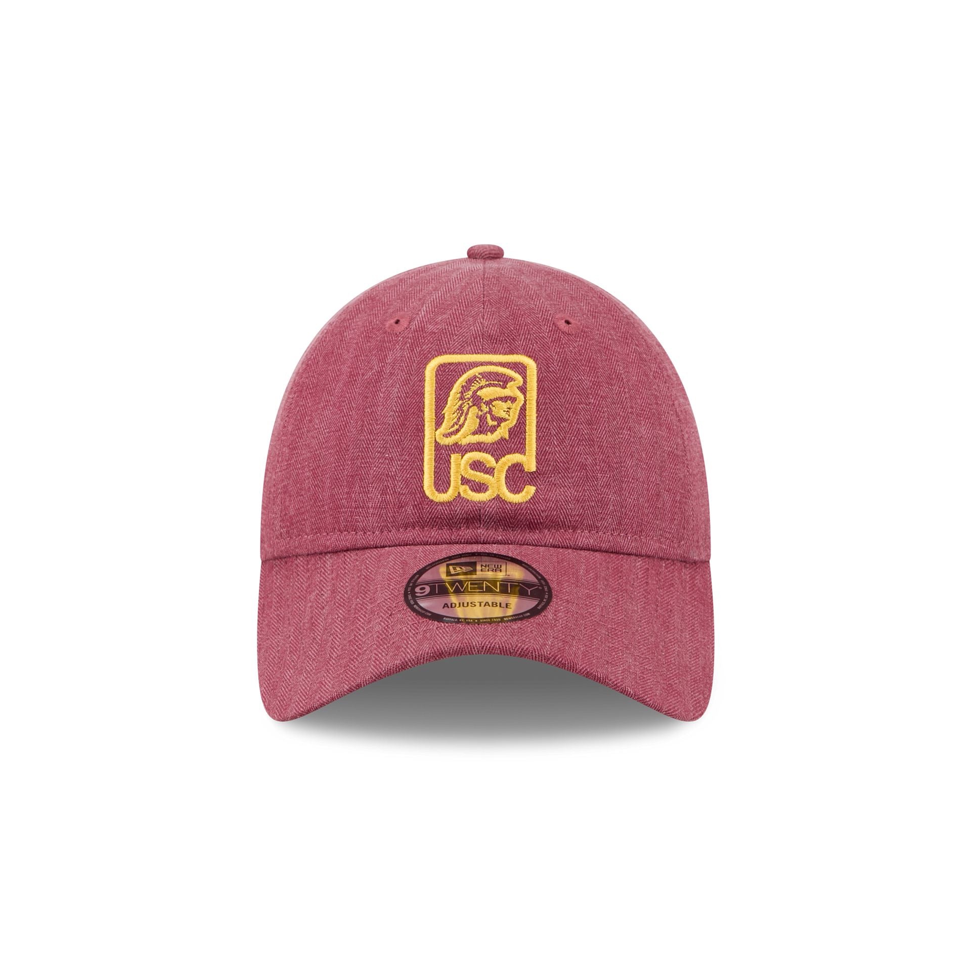 USC Trojans Herringbone Team Colors 9TWENTY Adjustable Hat