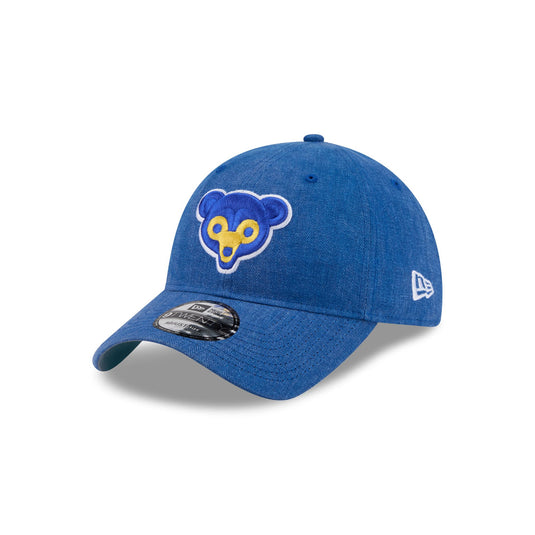 Chicago Cubs Herringbone Team Colors 9TWENTY Adjustable Hat - New Era Cap