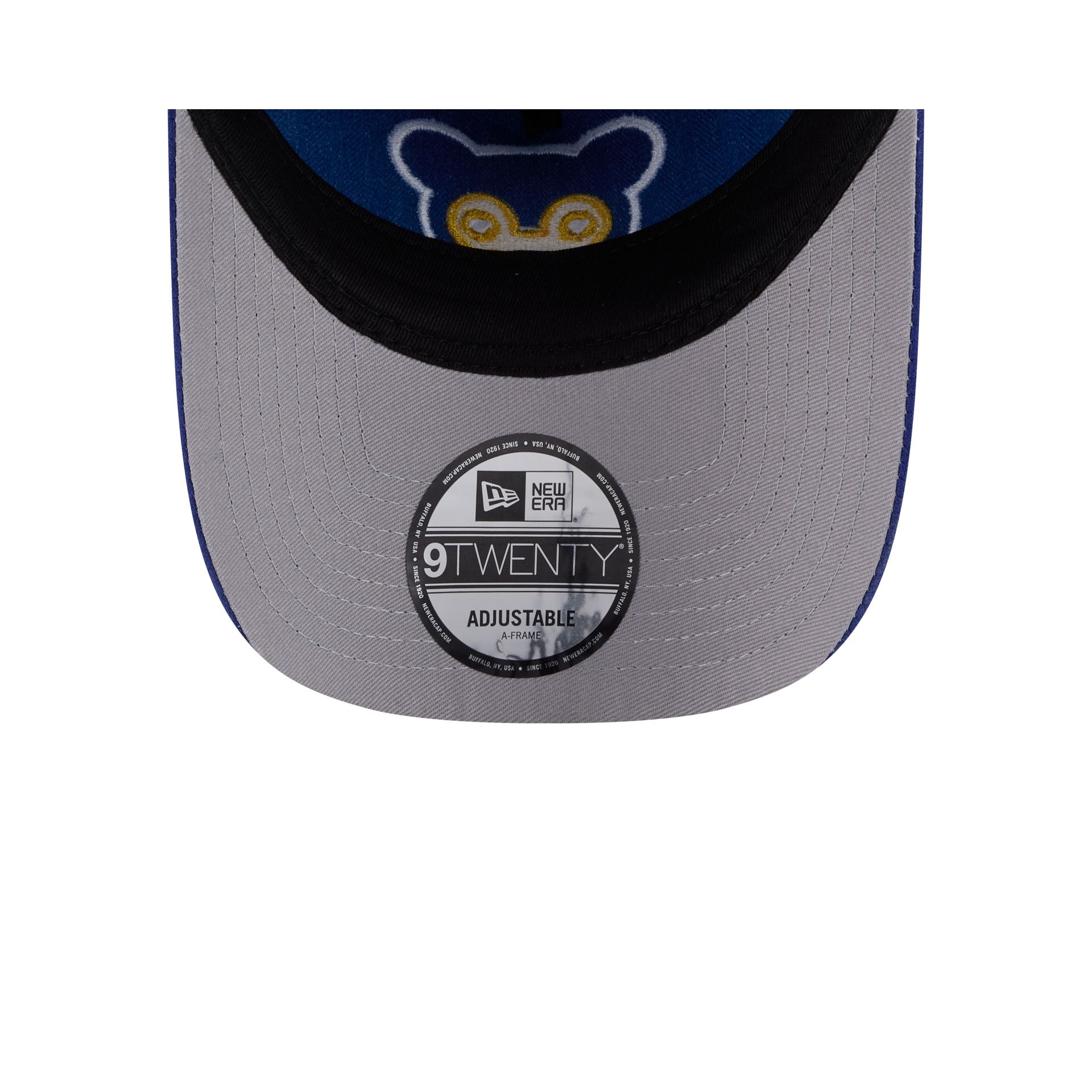 Chicago Cubs Herringbone Team Colors 9TWENTY A-Frame Adjustable Hat