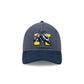 Michigan Wolverines Herringbone Team Colors 9TWENTY A-Frame Adjustable Hat