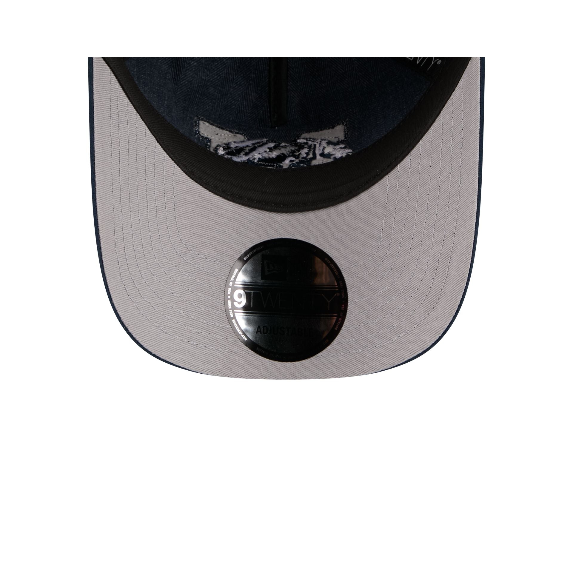 Michigan Wolverines Herringbone Team Colors 9TWENTY A-Frame Adjustable Hat