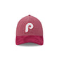 Philadelphia Phillies Herringbone Team Colors 9TWENTY A-Frame Adjustable Hat
