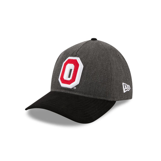 Ohio State Buckeyes Herringbone Team Colors 9TWENTY A-Frame Adjustable Hat - New Era Cap