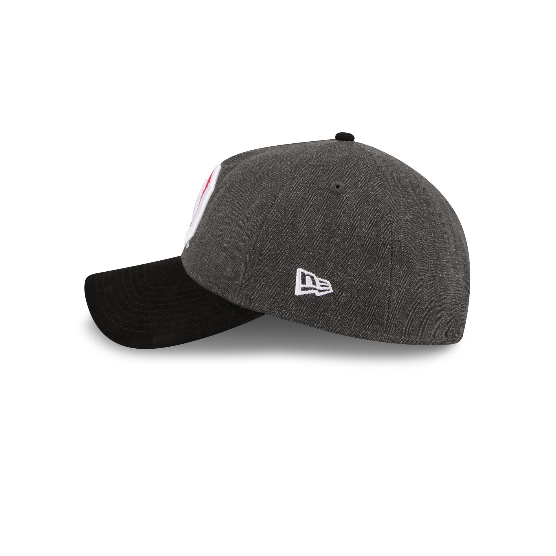 Ohio State Buckeyes Herringbone Team Colors 9TWENTY A-Frame Adjustable Hat