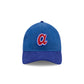 Atlanta Braves Herringbone Team Colors 9TWENTY A-Frame Adjustable Hat