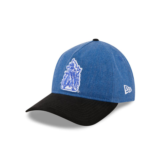 Duke Blue Devils Herringbone Team Colors 9TWENTY A-Frame Adjustable Hat - New Era Cap
