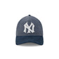 New York Yankees Herringbone Team Colors 9TWENTY A-Frame Adjustable Hat