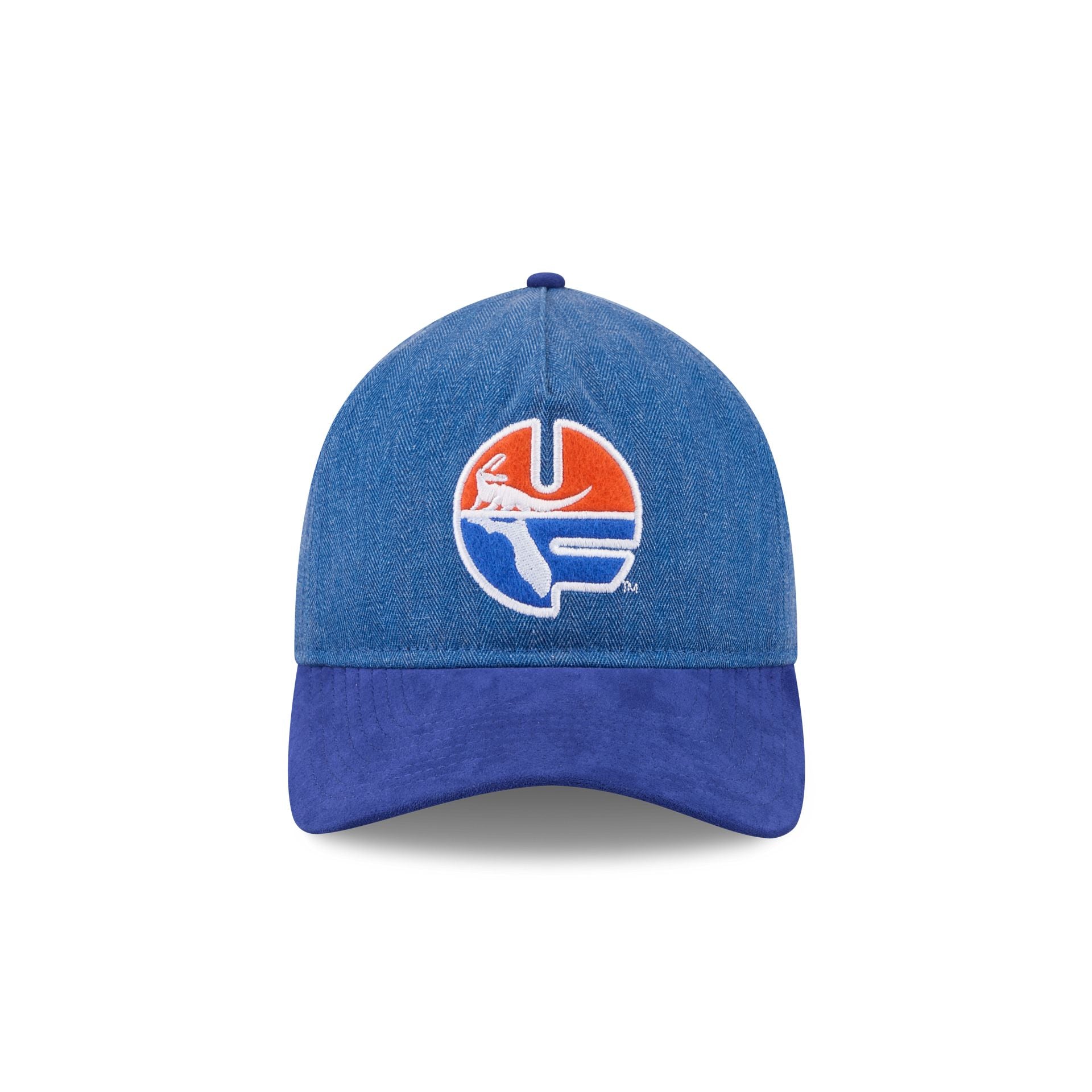 Florida Gators Herringbone Team Colors 9TWENTY A-Frame Adjustable Hat