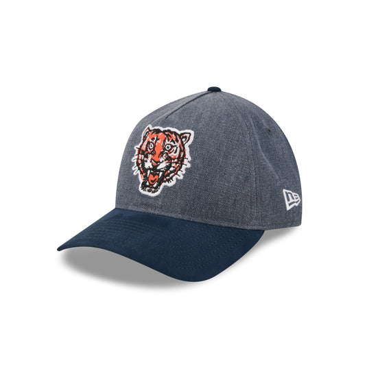 Detroit Tigers Herringbone Team Colors 9TWENTY A-Frame Adjustable Hat - New Era Cap