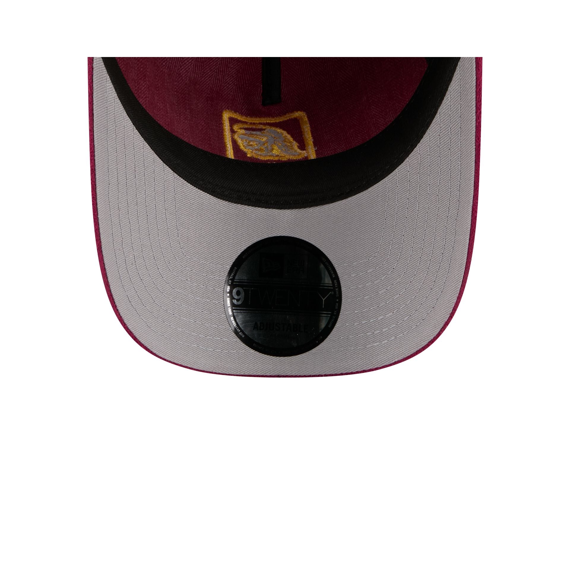 USC Trojans Herringbone Team Colors 9TWENTY A-Frame Adjustable Hat