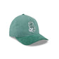 Michigan State Spartans Herringbone Team Colors 9TWENTY A-Frame Adjustable Hat