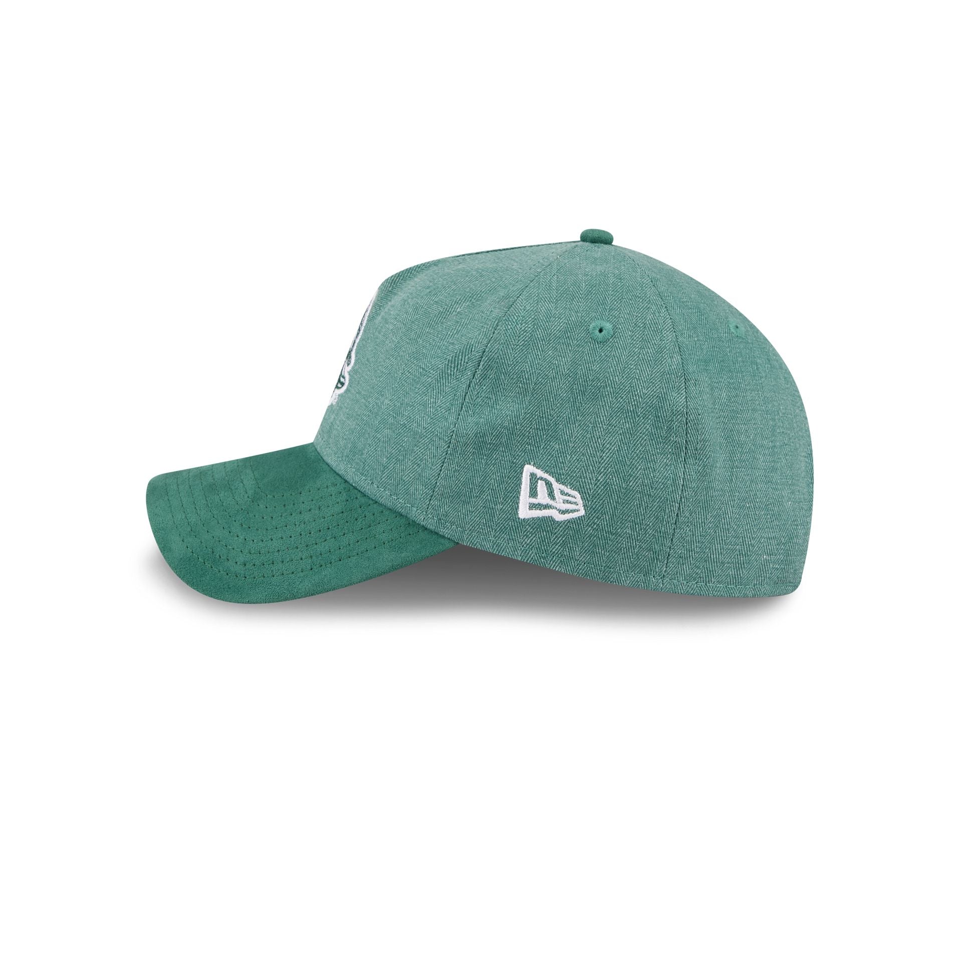 Michigan State Spartans Herringbone Team Colors 9TWENTY A-Frame Adjustable Hat