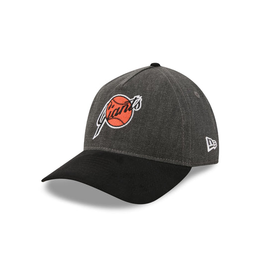 San Francisco Giants Herringbone Team Colors 9TWENTY A-Frame Adjustable Hat - New Era Cap