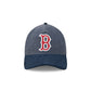 Boston Red Sox Herringbone Team Colors 9TWENTY A-Frame Adjustable Hat