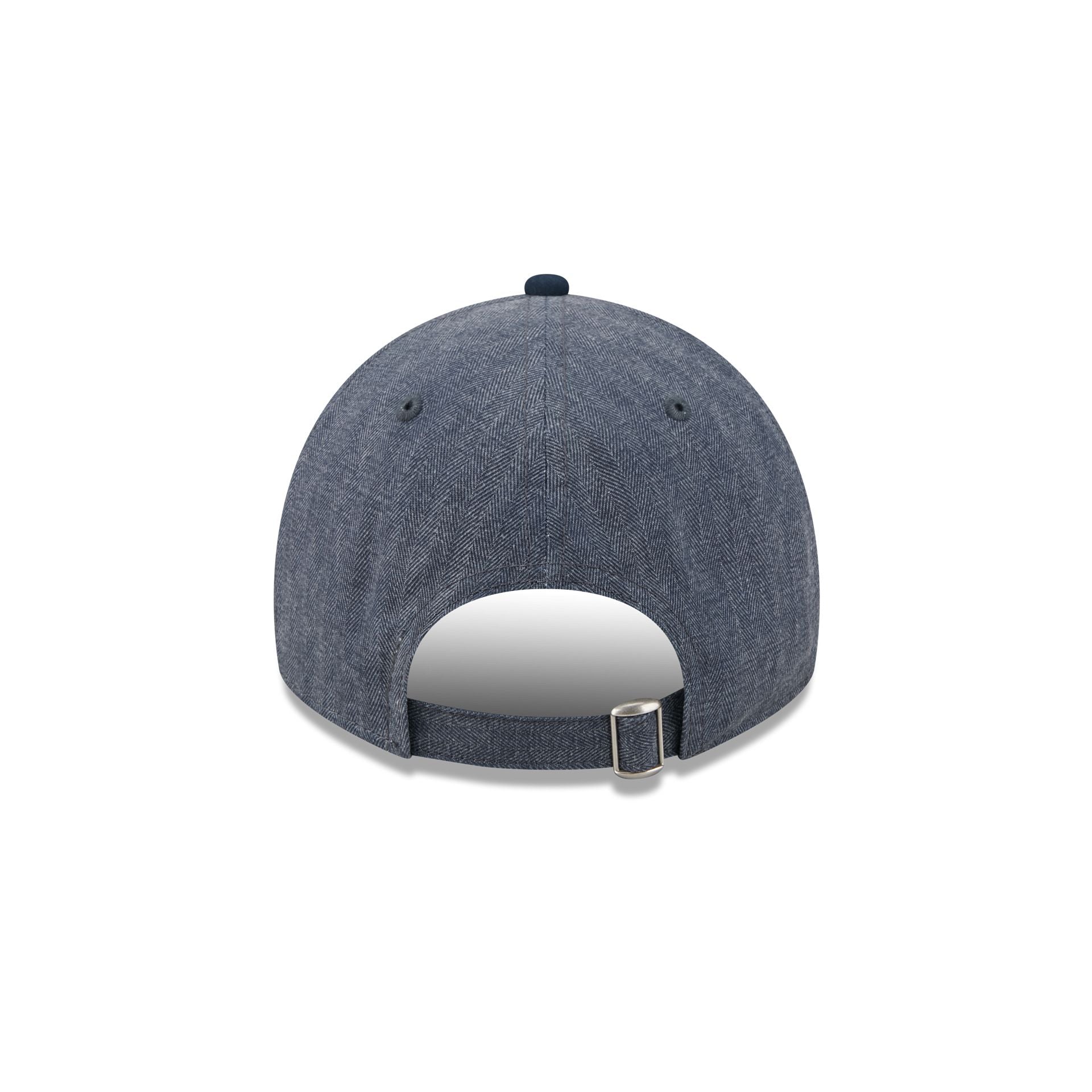 Boston Red Sox Herringbone Team Colors 9TWENTY A-Frame Adjustable Hat