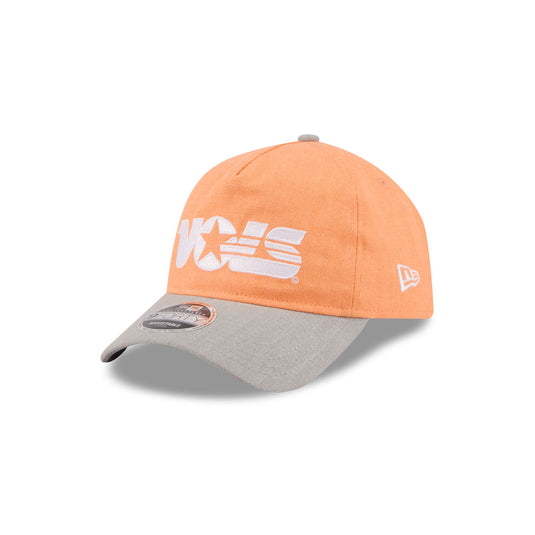 Tennessee Volunteers Herringbone Team Colors 9FORTY A-Frame Adjustable Hat - New Era Cap