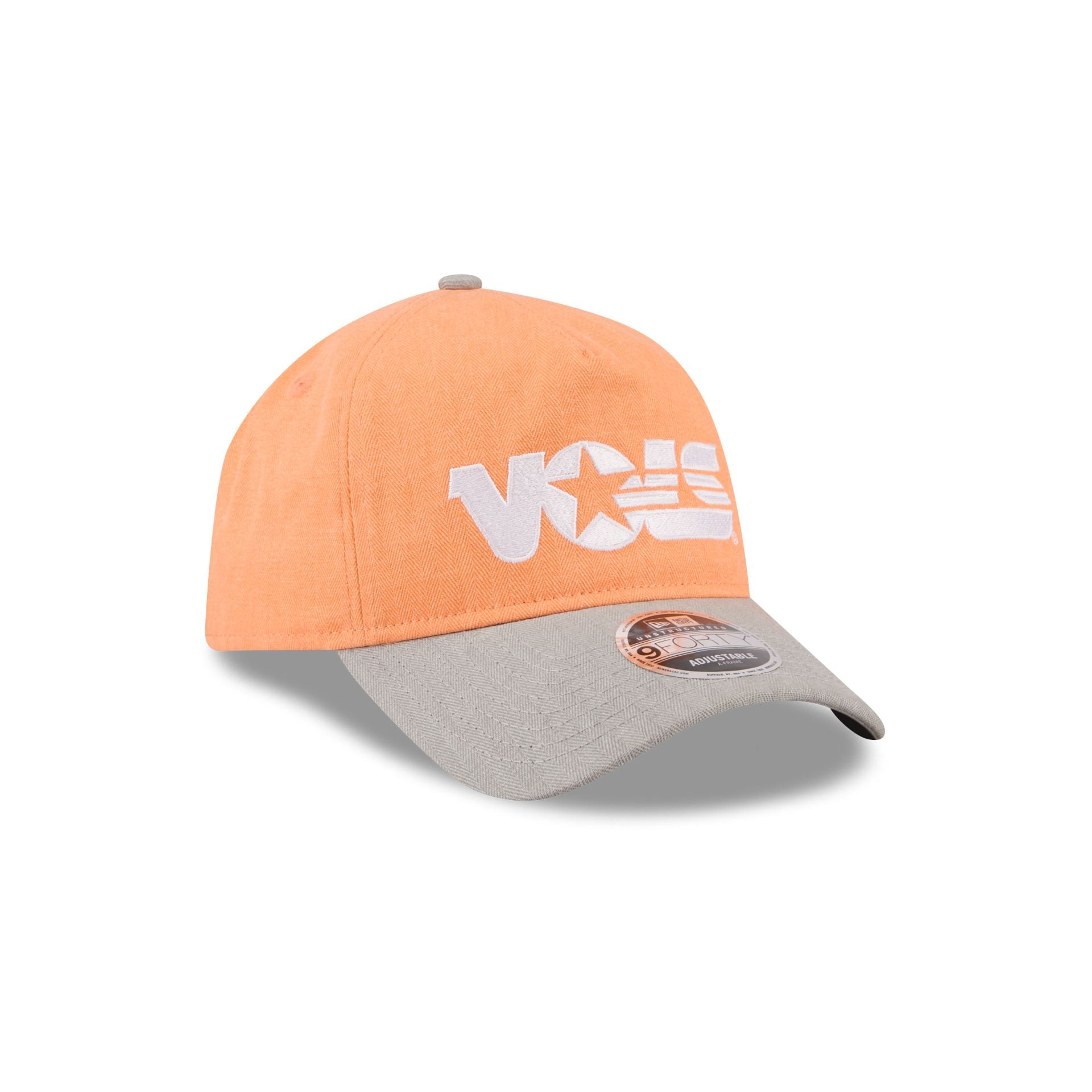 Tennessee Volunteers Herringbone Team Colors 9FORTY A-Frame Adjustable Hat