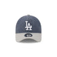 Los Angeles Dodgers Herringbone Team Colors 9FORTY A-Frame Adjustable Hat