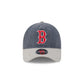 Boston Red Sox Herringbone Team Colors 9FORTY A-Frame Adjustable Hat