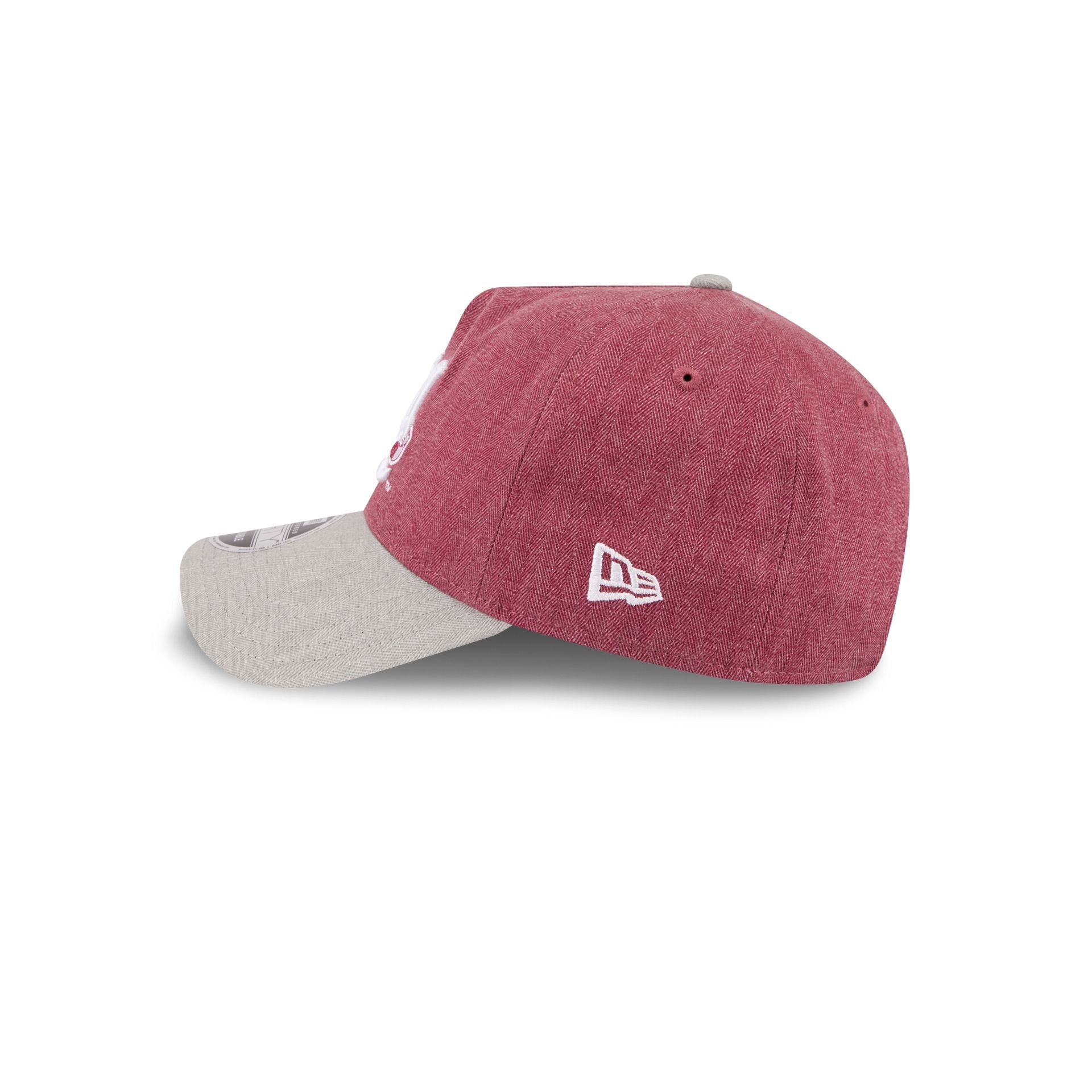 Alabama Crimson Tide Herringbone Team Colors 9FORTY A-Frame Adjustable Hat