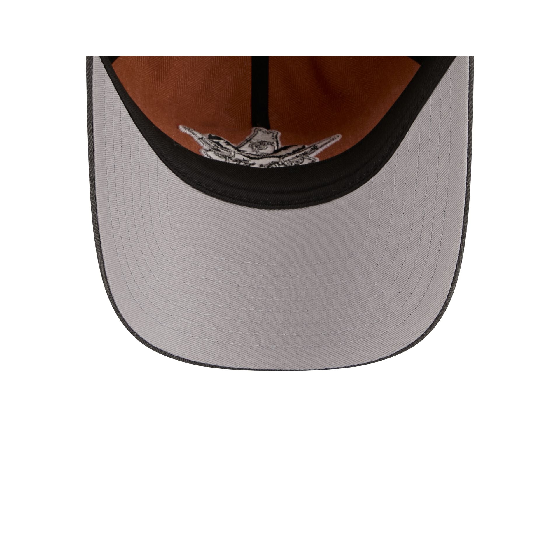 Texas Longhorns Herringbone Team Colors 9FORTY A-Frame Adjustable Hat