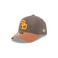 San Diego Padres Herringbone Team Colors 9FORTY A-Frame Adjustable Hat