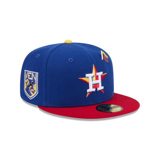Houston Astros Country Flag 59FIFTY Fitted Hat - New Era Cap