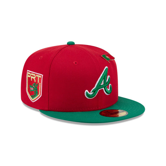 Atlanta Braves Country Flag 59FIFTY Fitted Hat - New Era Cap