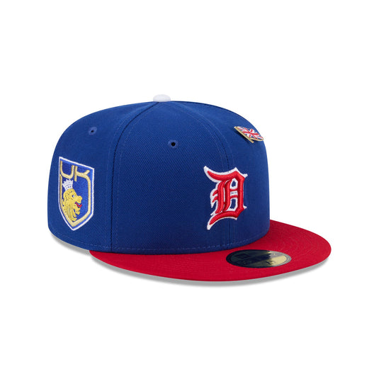 Detroit Tigers Country Flag 59FIFTY Fitted Hat - New Era Cap