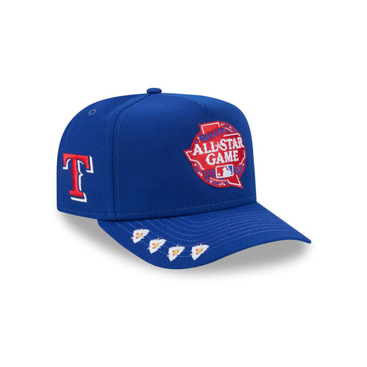 Texas Rangers 2024 All-Star Game Blue 59FIFTY A-Frame Fitted Hat - New Era Cap