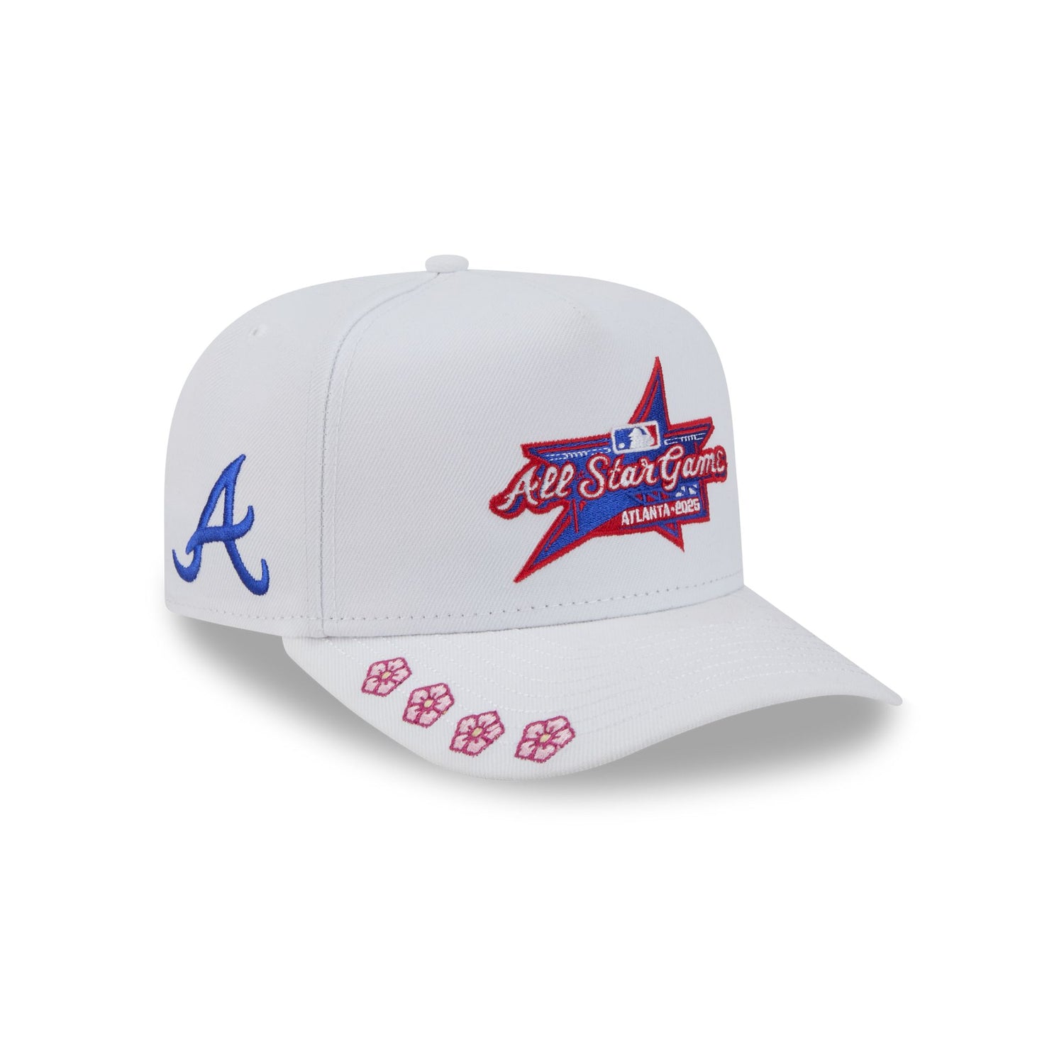 Atlanta Braves 2025 All-Star Game White 59FIFTY A-Frame Fitted Hat