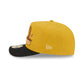 Just Caps Hardwood Classics Trophy Yellow Golden State Warriors 59FIFTY A-Frame Fitted Hat
