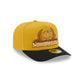 Just Caps Hardwood Classics Trophy Yellow Houston Rockets 59FIFTY A-Frame Fitted Hat