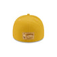 Just Caps Hardwood Classics Trophy Yellow Los Angeles Lakers 59FIFTY A-Frame Fitted Hat