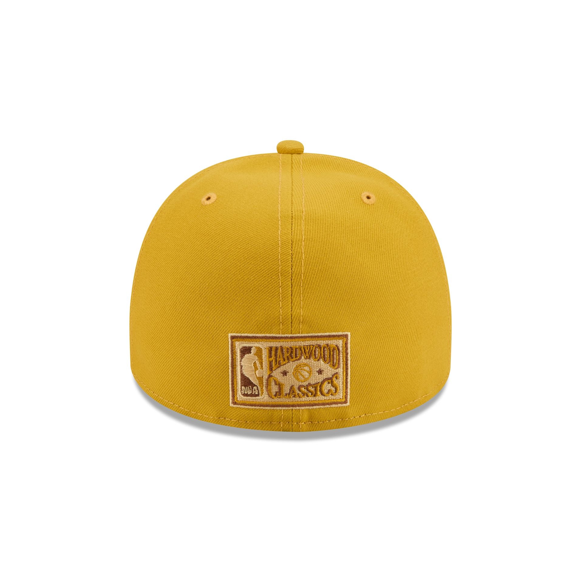 Just Caps Hardwood Classics Trophy Yellow Milwaukee Bucks 59FIFTY