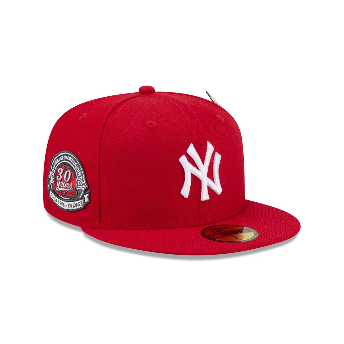 Spike Lee x New York Yankees 30th Anniversary Red Wool 59FIFTY Fitted Hat