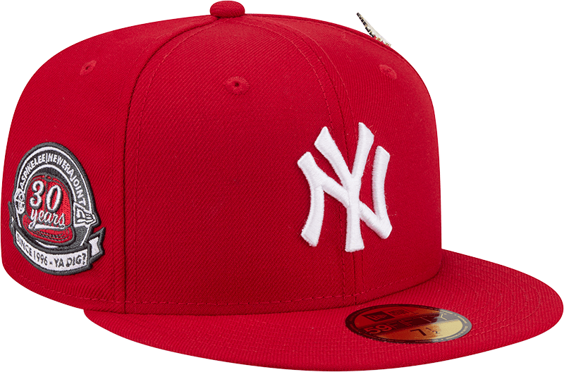 Spike Lee x New York Yankees 30th Anniversary Red Wool 59FIFTY Fitted Hat
